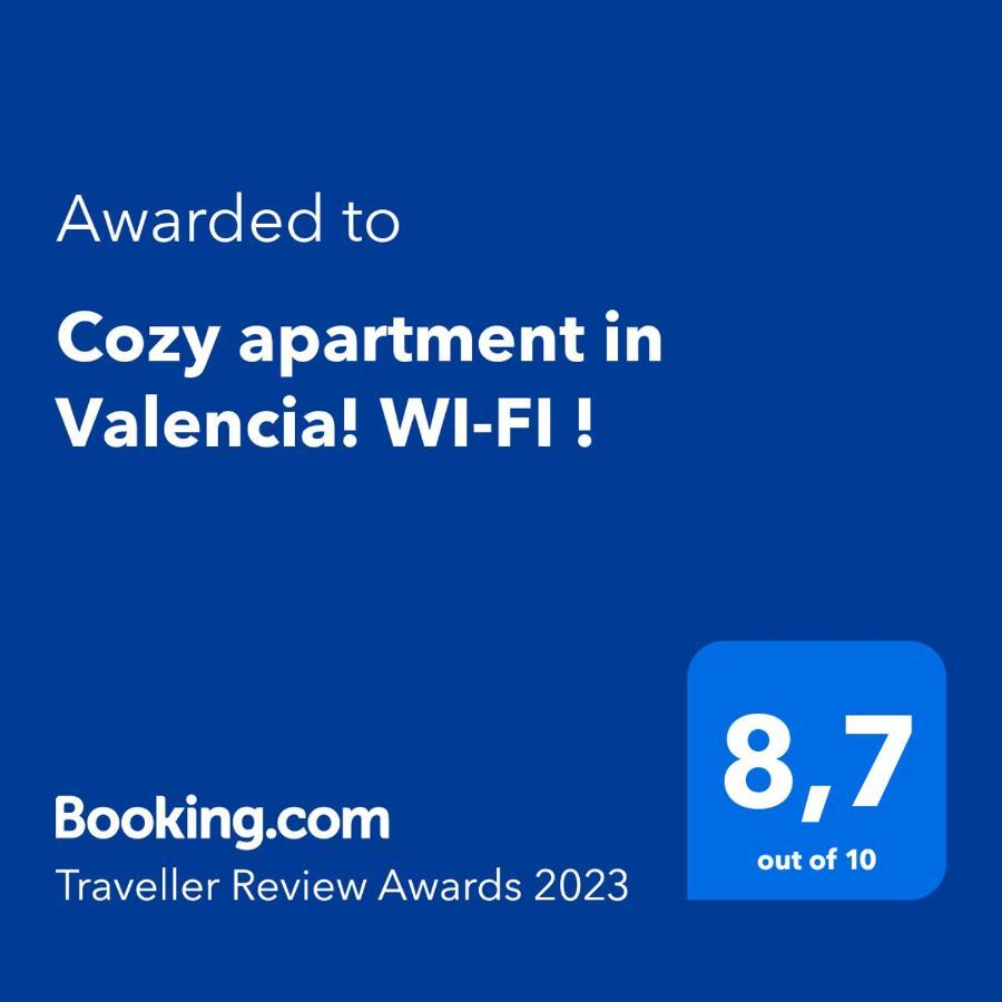Cozy Apartment In Valencia! Wi-Fi ! Luaran gambar